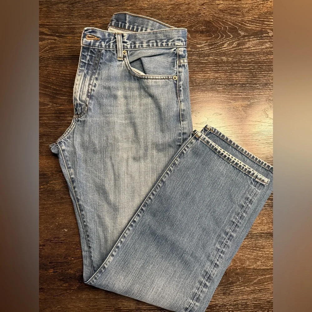 Brooks Brothers Straight Fit Supima Cotton Jeans Made in the USA 36x32 - Picture 1 of 8